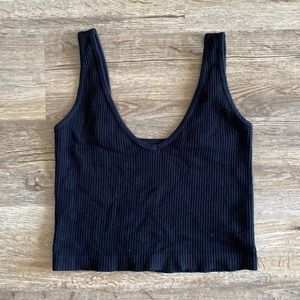 Free People Intimates - Ribbed Cropped Tank
